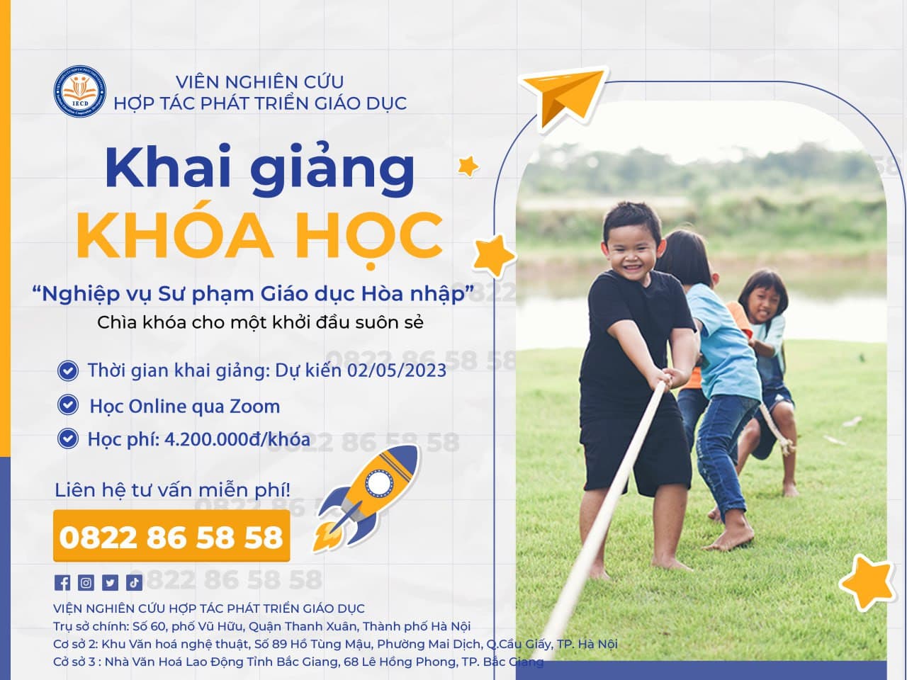 chứng chỉ nghiệp vụ sư phạm giáo dục hòa nhập