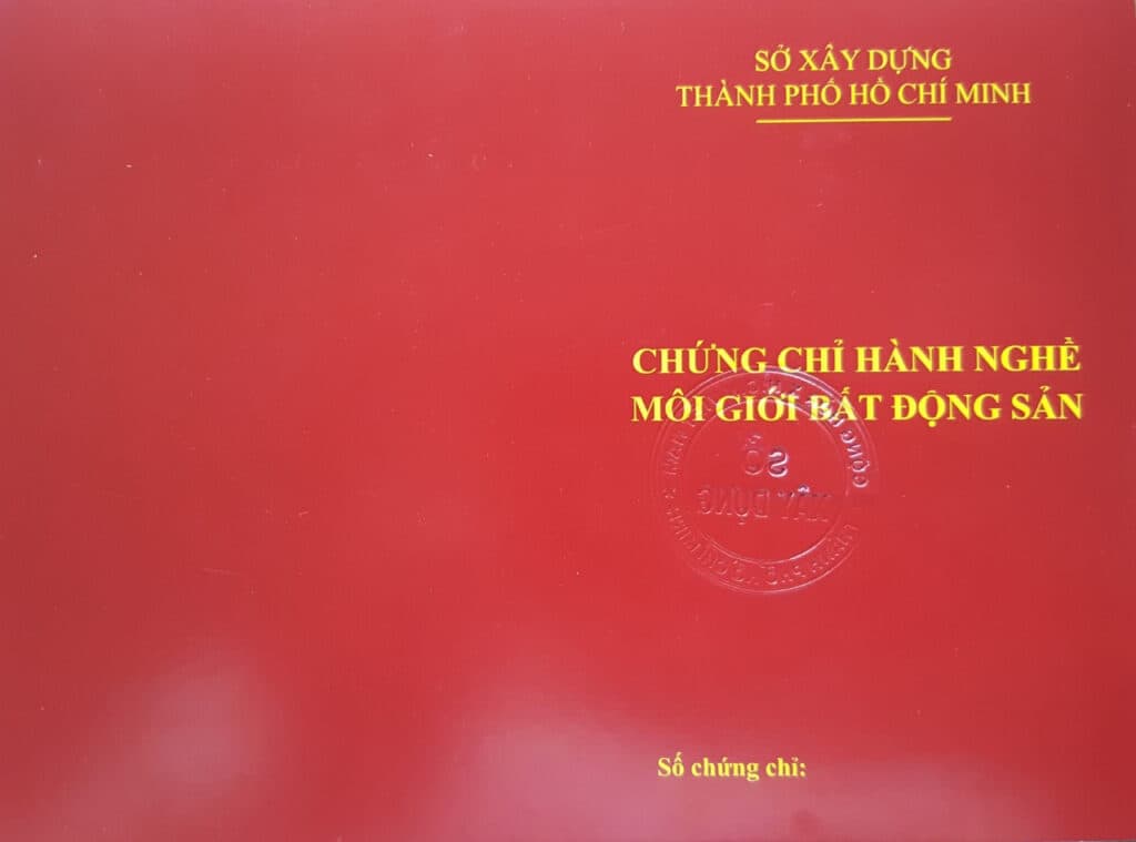 Chứng chỉ hành nghề môi giới bất động sản được cấp cho những ai? 2024