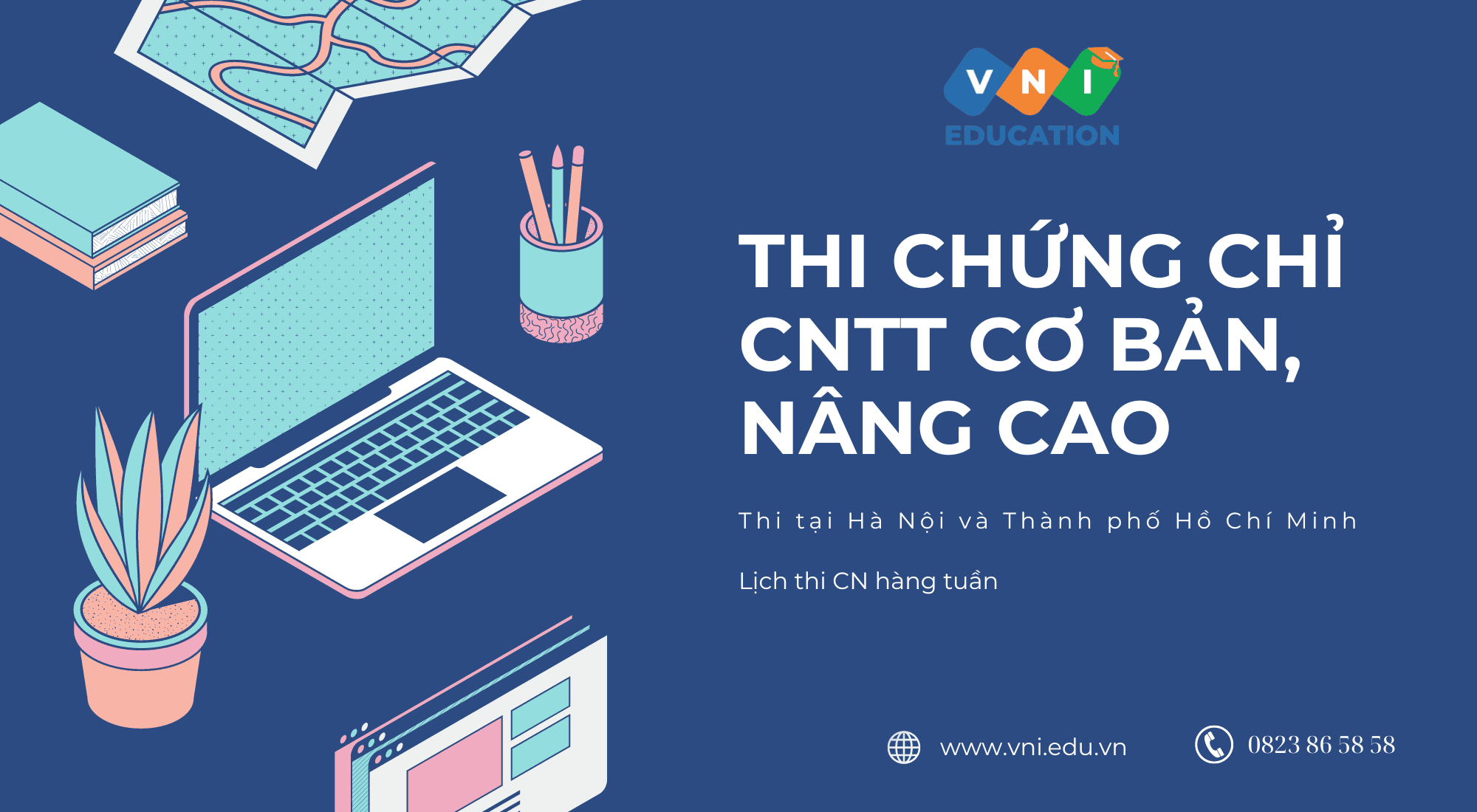 Tuyển sinh chứng chỉ ứng dụng CNTT cơ bản, nâng cao theo thông tư 03/2014/TT-BTTTT