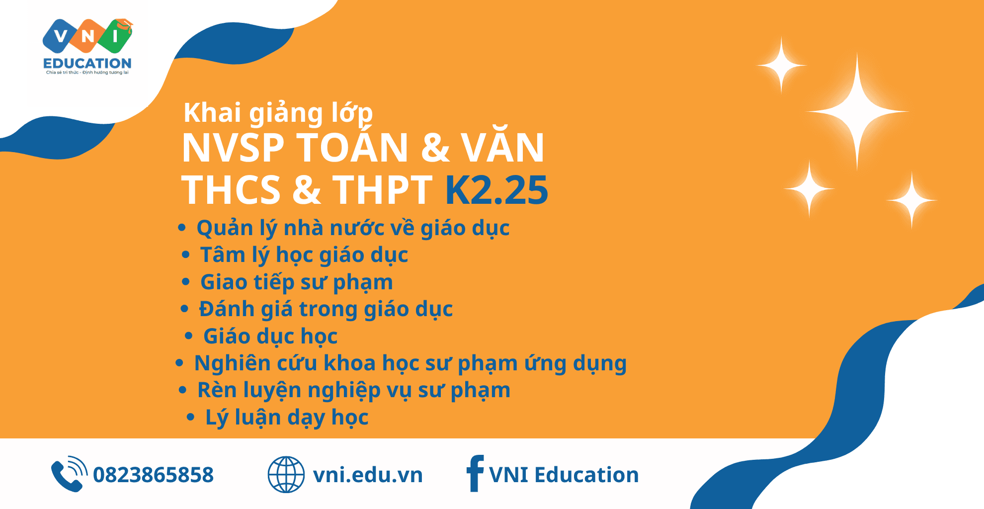Khai giảng lớp bồi dưỡng “Nghiệp vụ sư phạm môn Toán, Văn” dành cho THCS, THPT khoá 2/2025