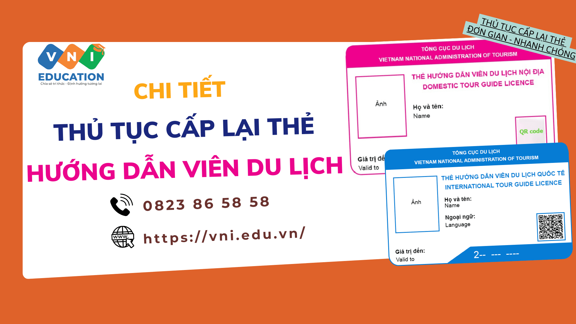 Thủ tục cấp lại thẻ hướng dẫn viên du lịch: 7 bước cần biết