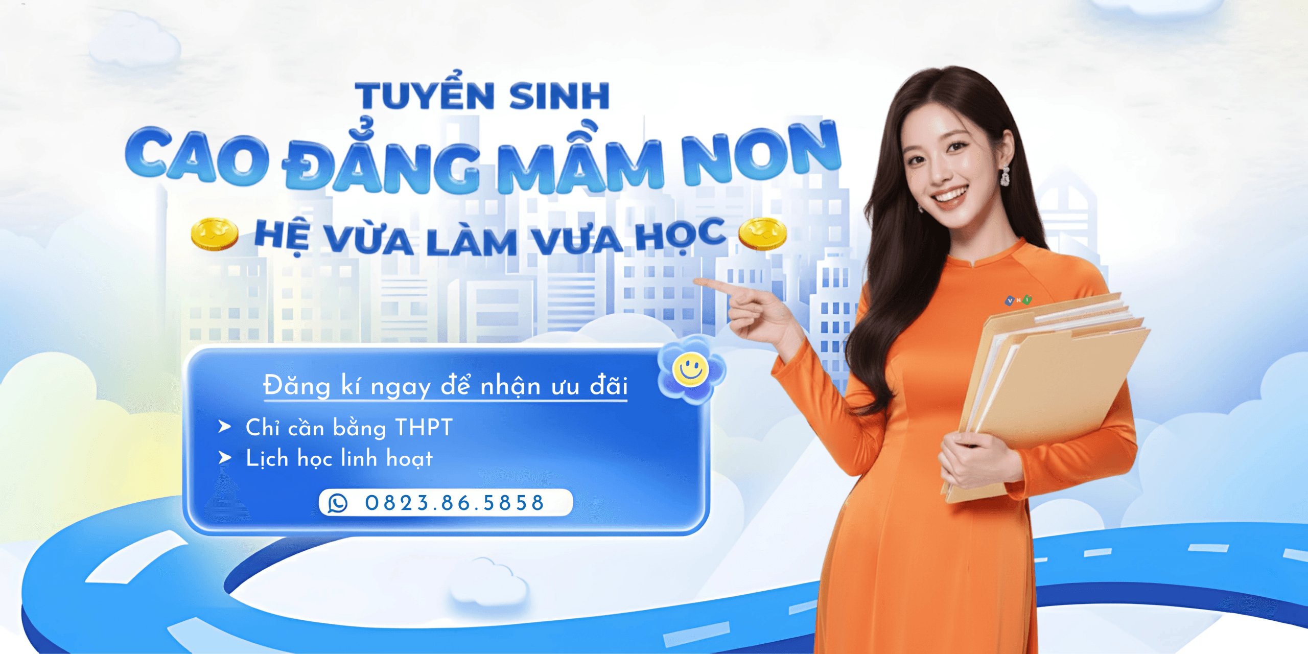 Thông báo Tuyển sinh ngành GDMN hệ VHVL năm 2025 (đợt 3)