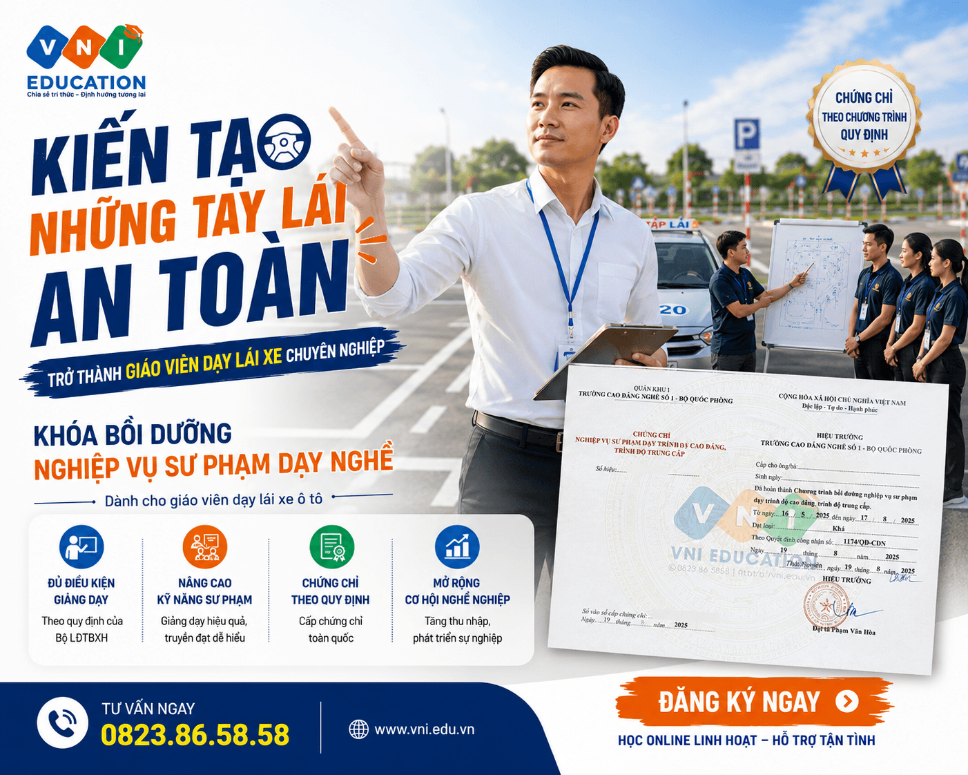 Khoản 2 Điều 10 Nghị định 160/2024/NĐ-CP quy định gì về giáo viên dạy lái xe? Điều kiện mới nhất năm 2026