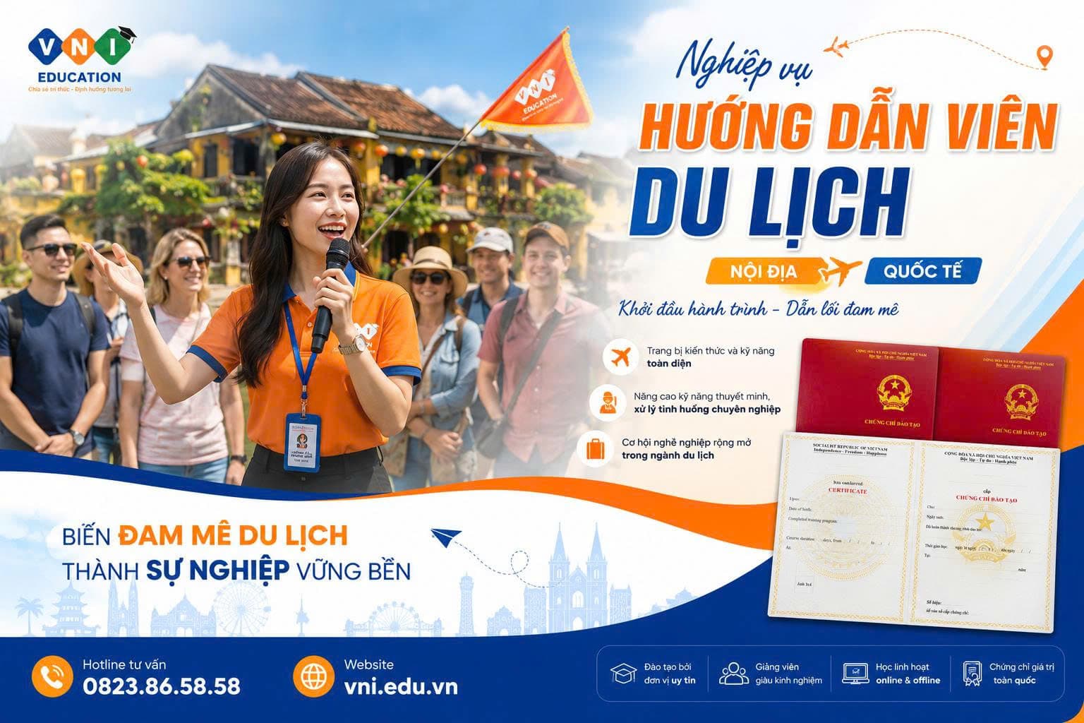 Hướng dẫn du lịch: Muốn dẫn đoàn chuyên nghiệp, chỉ đam mê thôi là chưa đủ năm 2026