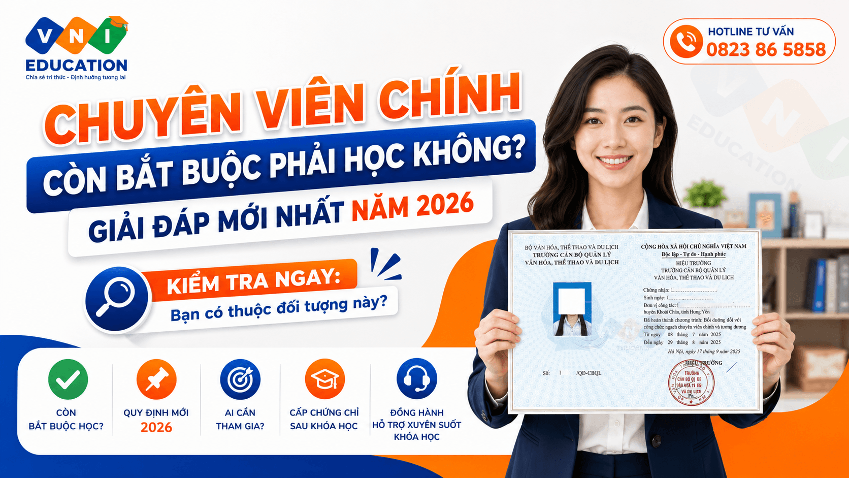 Chuyên viên chính còn bắt buộc phải học không? Giải đáp mới nhất năm 2026