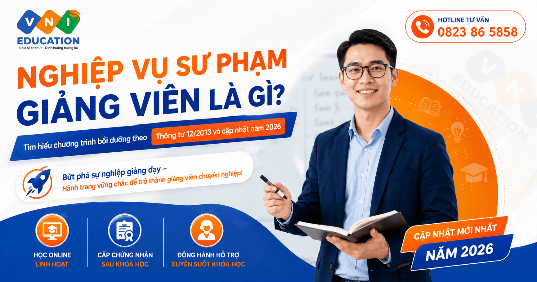 Nghiệp vụ sư phạm Giảng viên là gì? Tìm hiểu chương trình bồi dưỡng theo Thông tư 12/2013 và cập nhật năm 2026