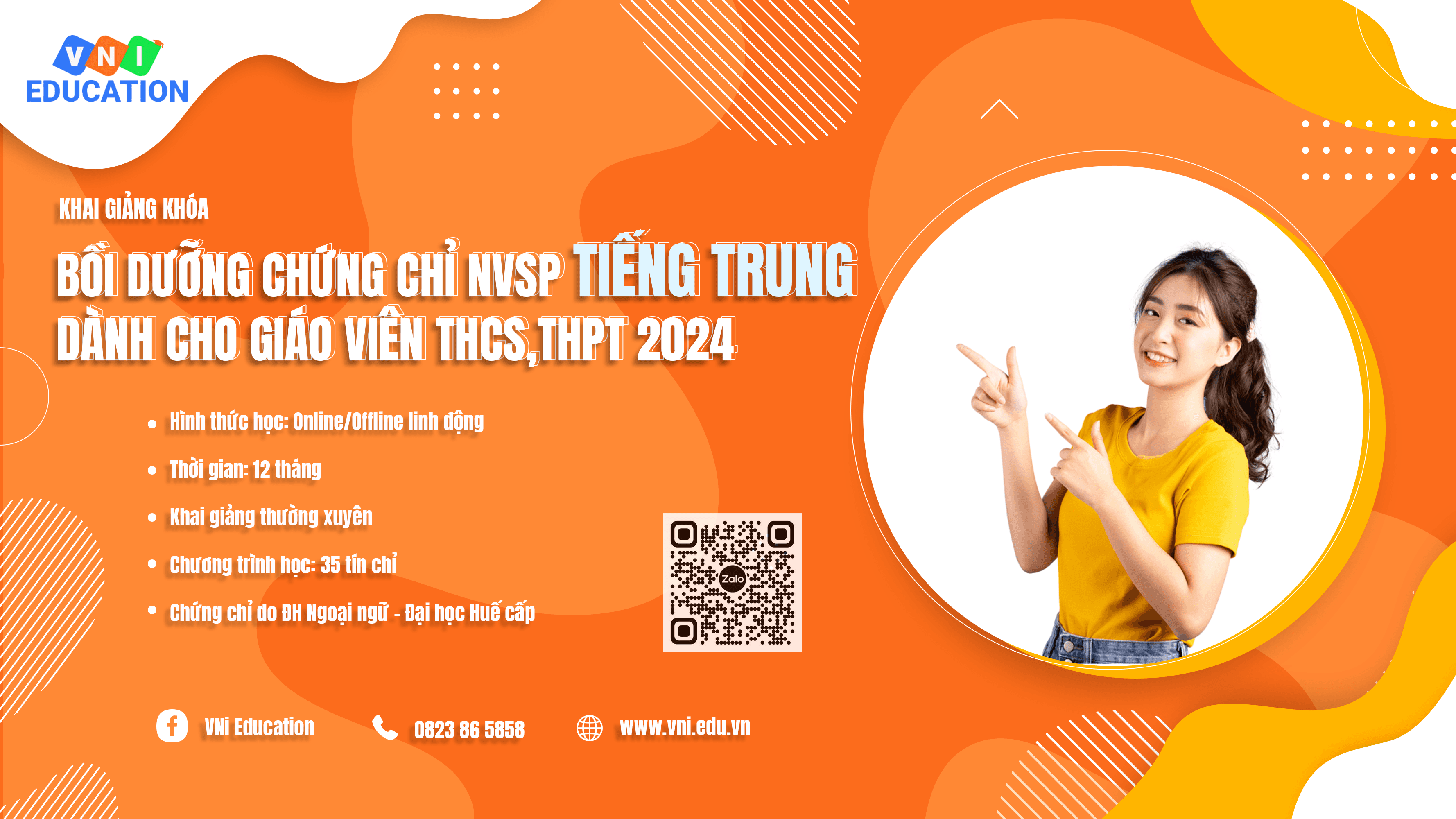 Tuyển sinh lớp đào tạo nghiệp vụ sư phạm giảng dạy tiếng Trung – 2024