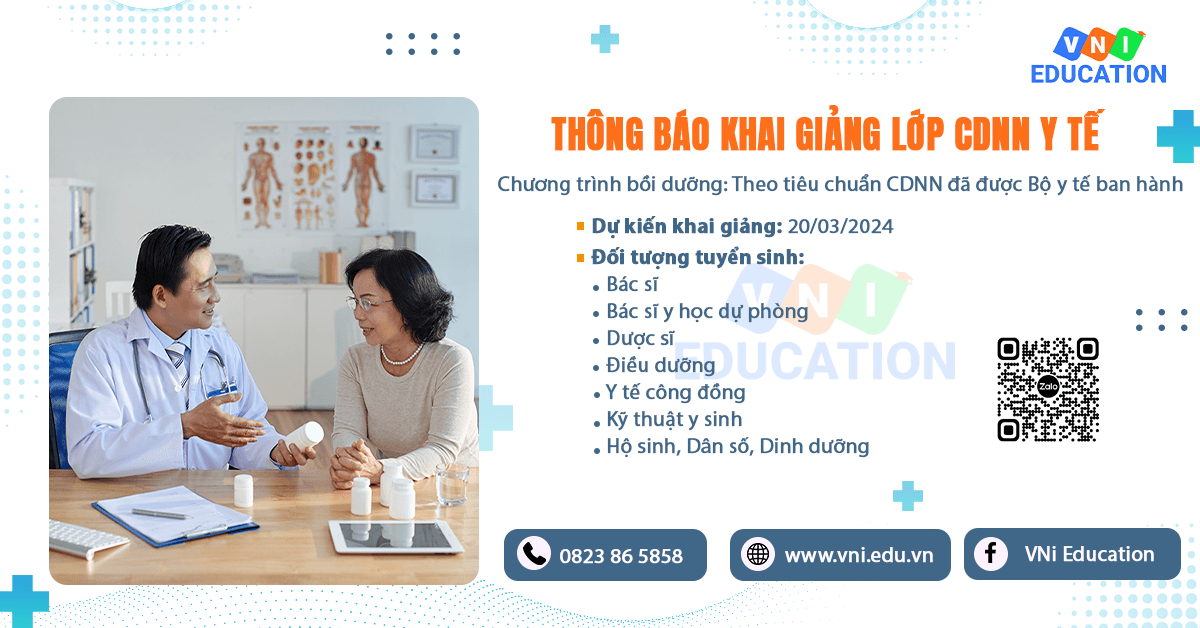 Khai giảng lớp CCDNN y tế tháng 03/2024