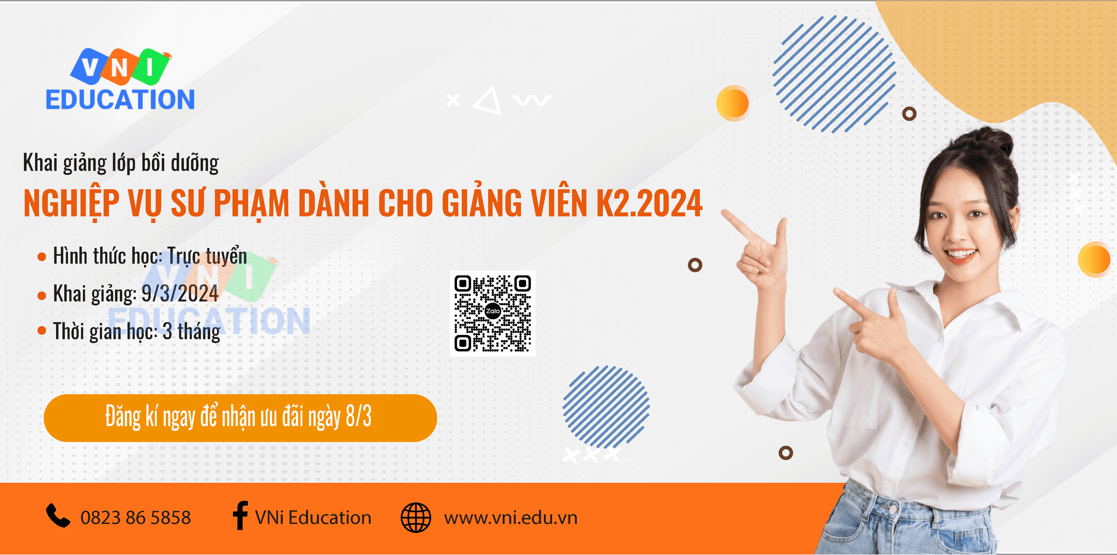Chứng chỉ nghiệp vụ sư phạm giảng viên K2.2024 ngày 9/3/2024
