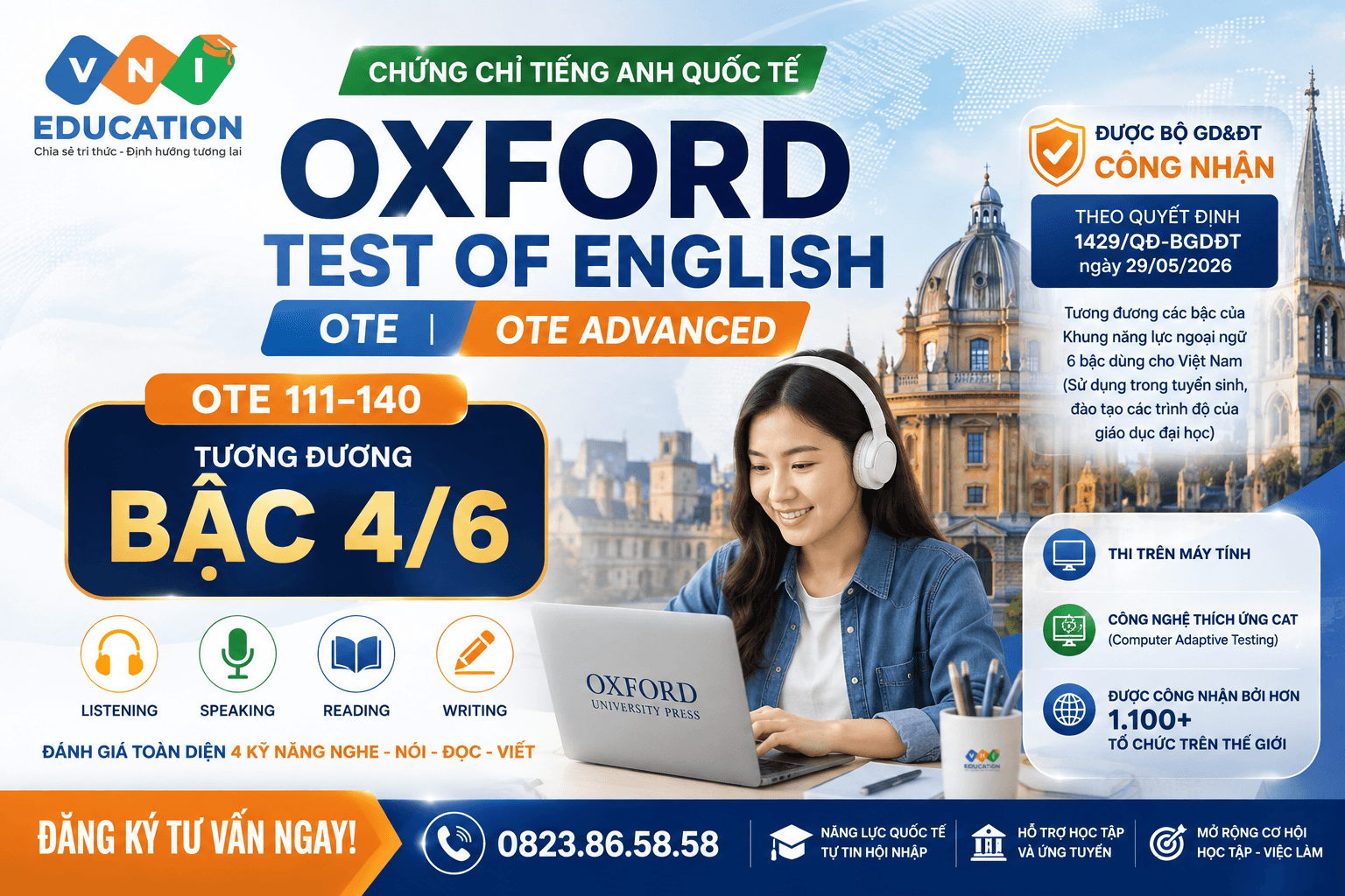 Chứng chỉ OTE 2026: Bộ GD&ĐT công nhận thế nào và quy đổi ra sao?