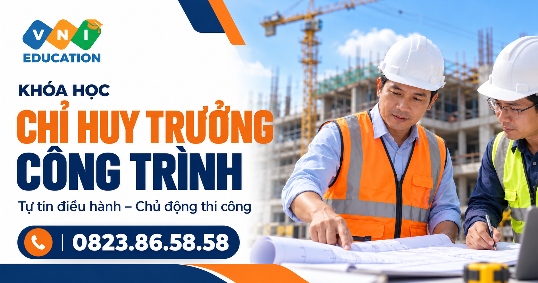 chứng nhận chỉ huy trưởng công trình