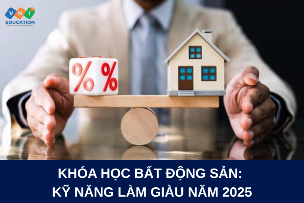 Khóa học bất động sản: kỹ năng làm giàu năm 2025