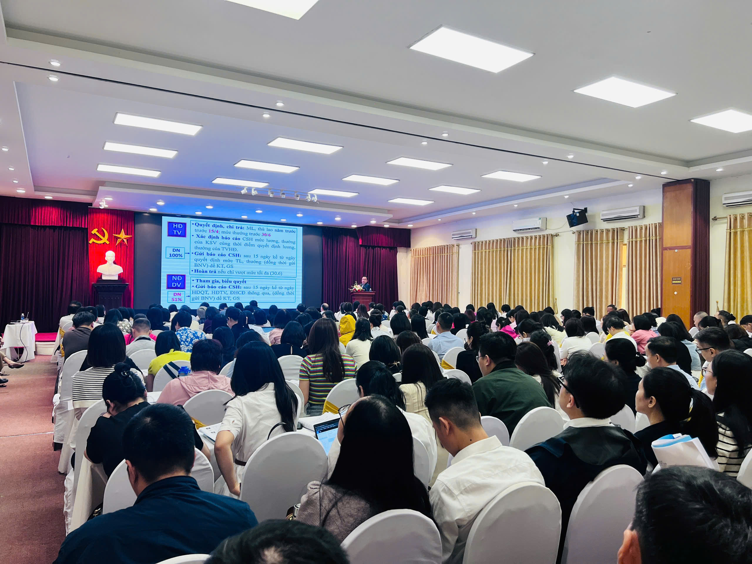 Tập huấn chính sách tiền lương và bảo hiểm xã hội 2025 cho doanh nghiệp nhà nước