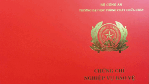 Chứng chỉ nghiệp vụ bảo vệ