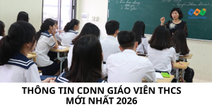 CDNN Giáo viên THCS