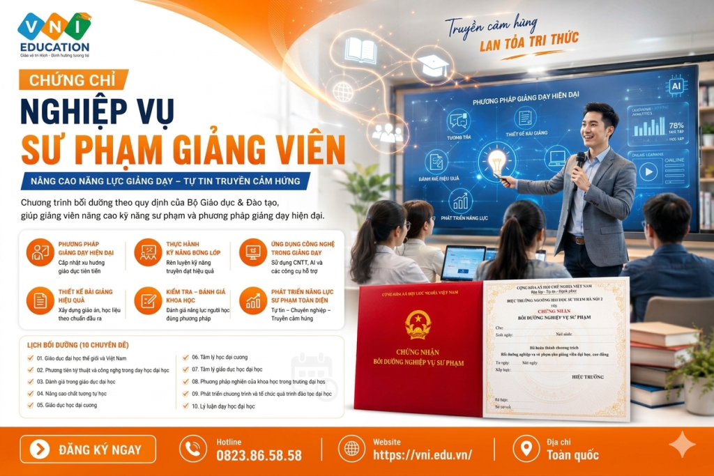 nghiệp vụ sư phạm giảng viên