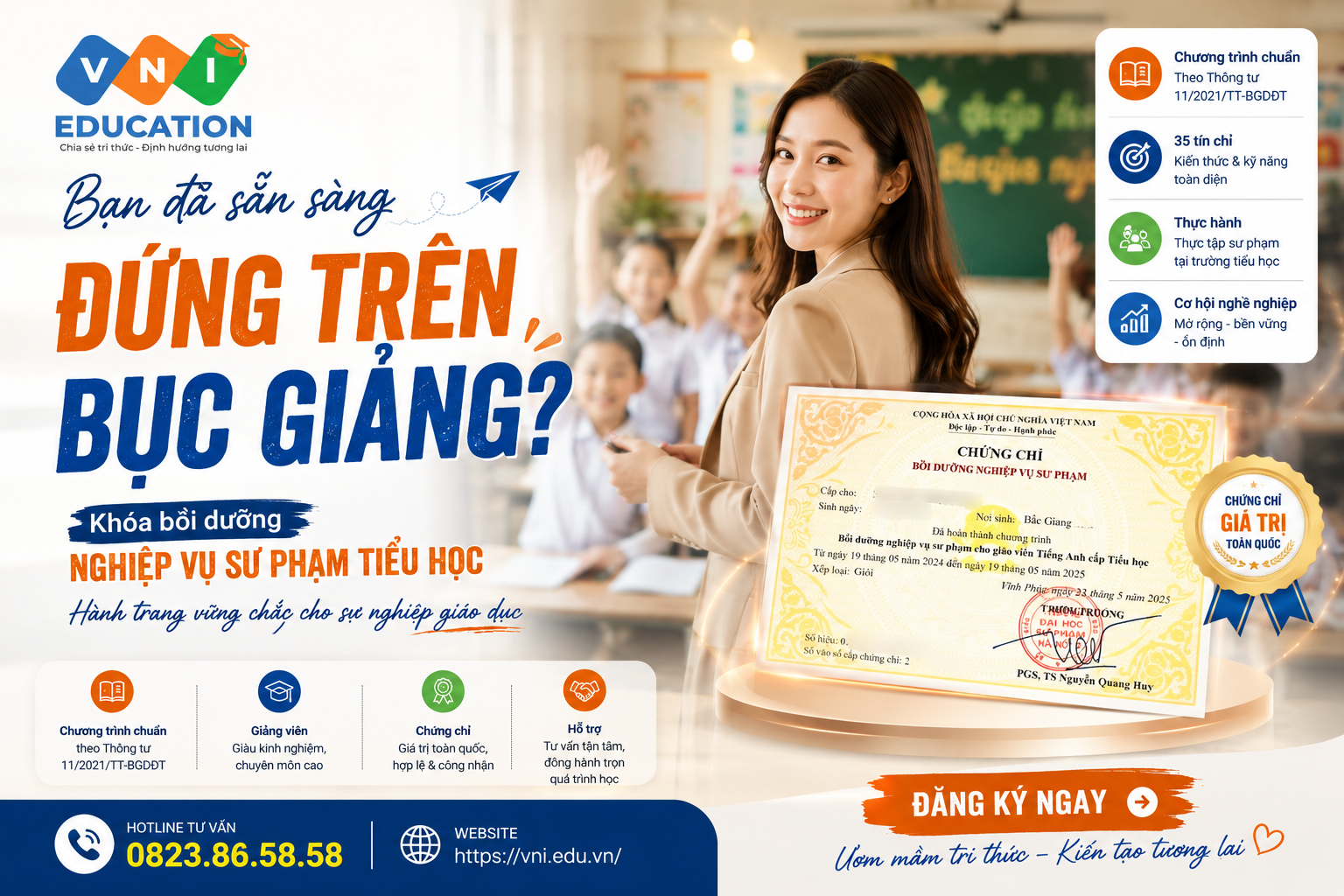 nghiệp vụ sư phạm giáo viên tiểu học