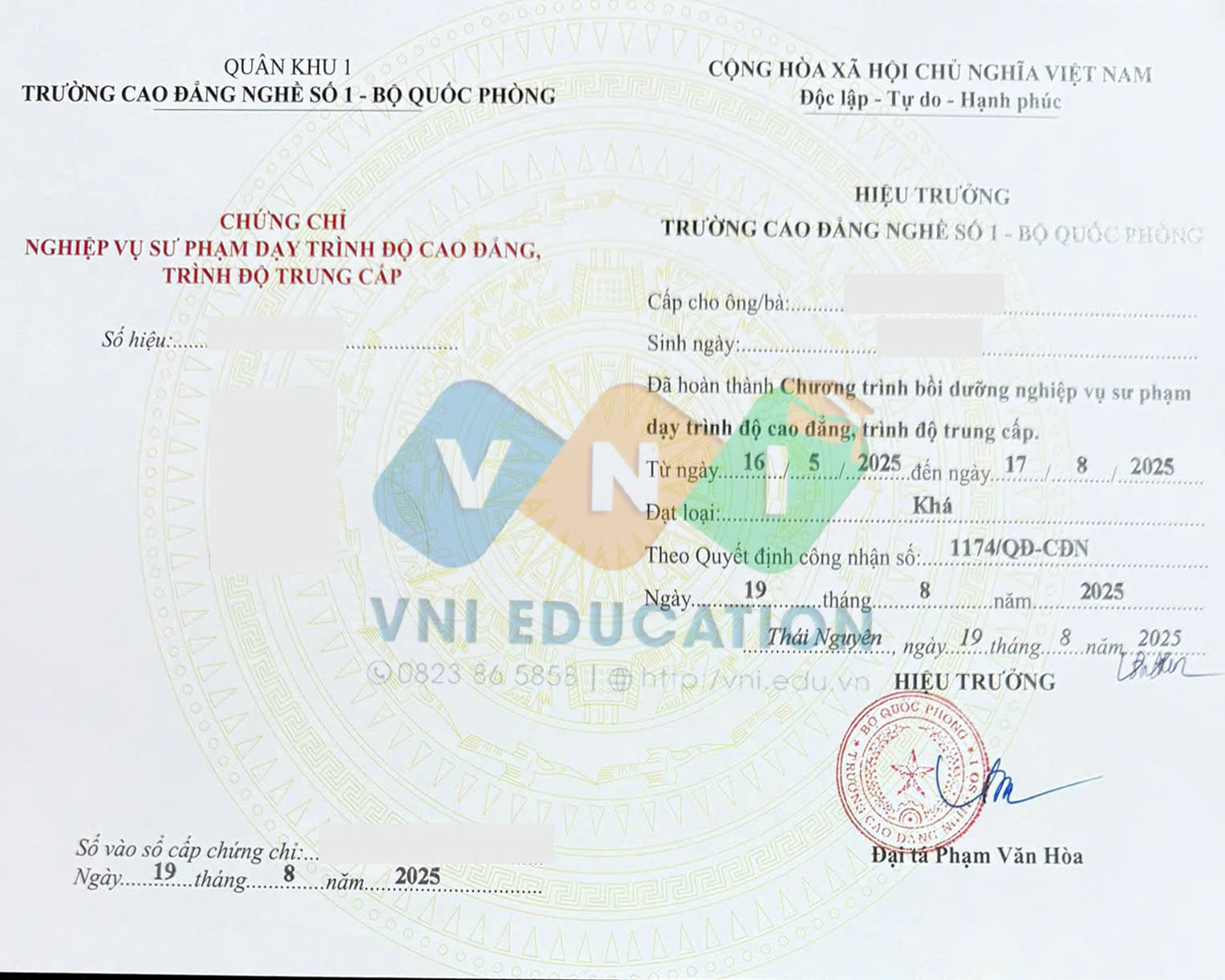 nghiệp vụ sư phạm dạy nghề 