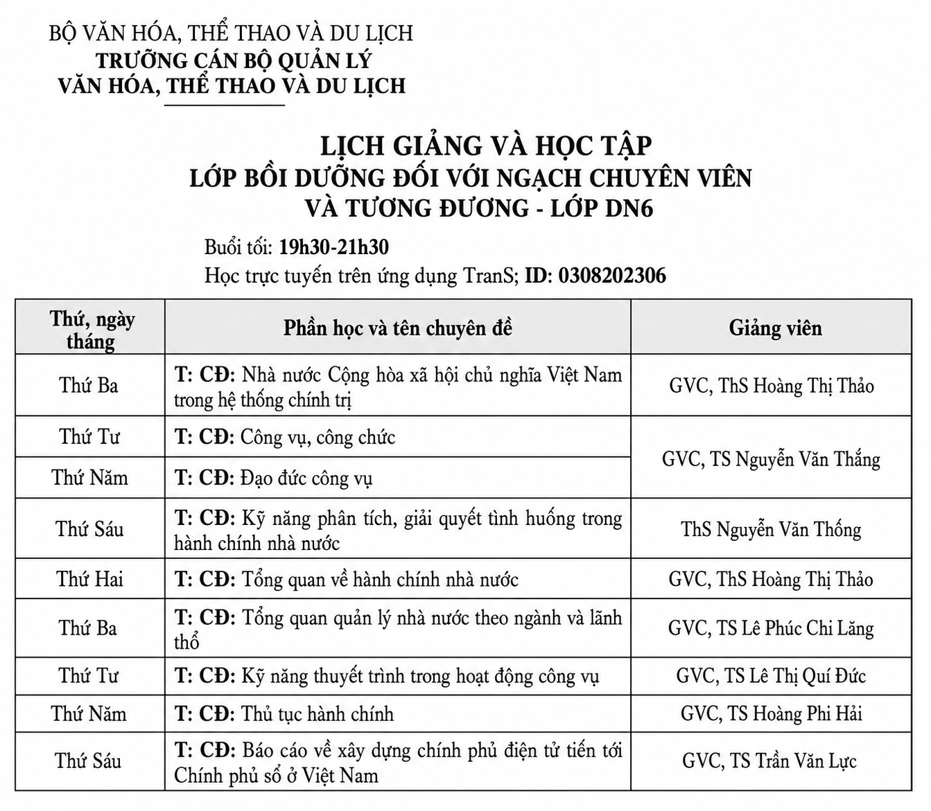 chứng chỉ chuyên viên