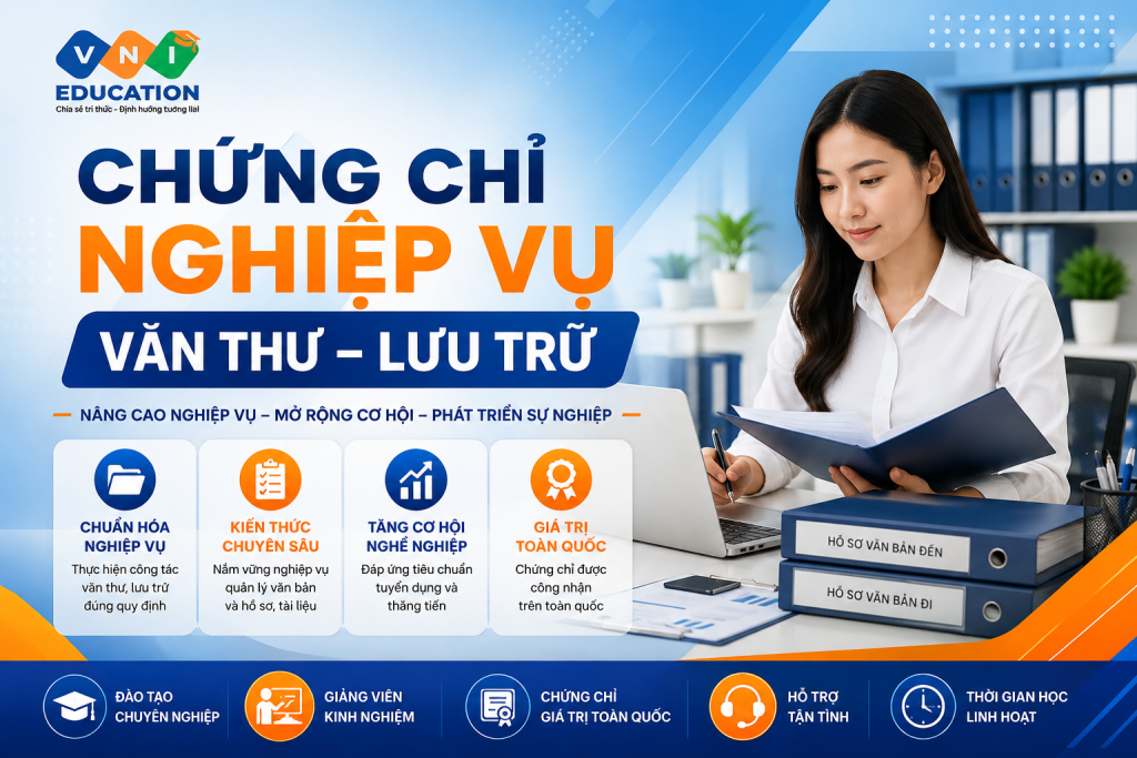 Nghiệp vụ Văn thư – Lưu trữ 2026