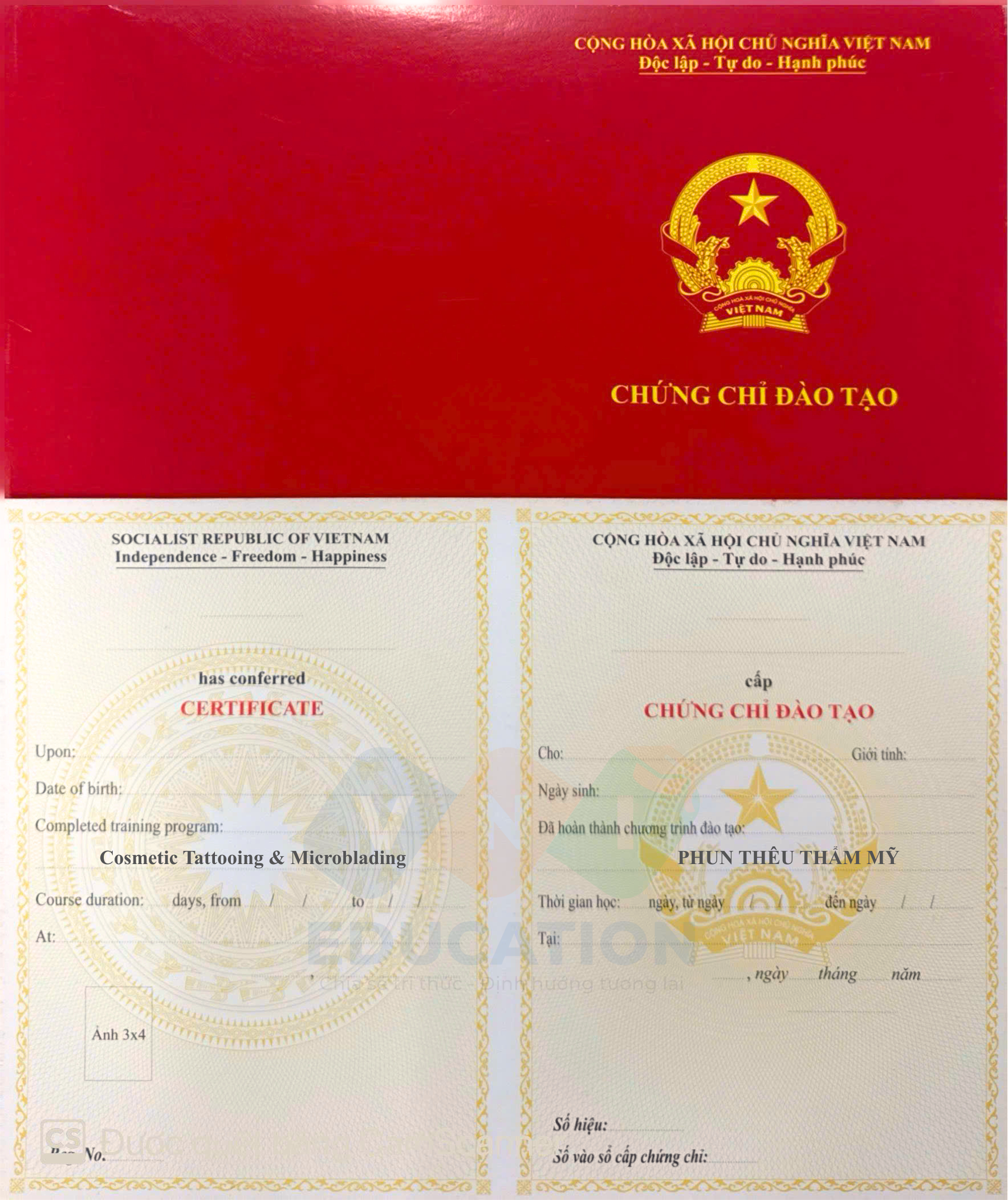 Học phun thêu thẩm mỹ