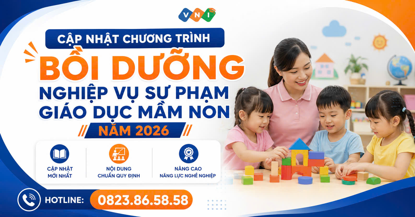 bồi dưỡng nghiệp vụ sư phạm giáo dục mầm non