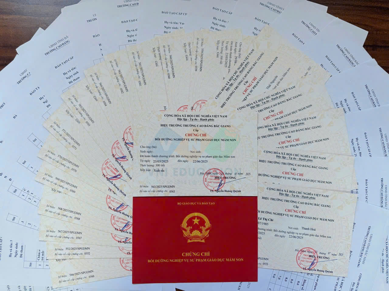 bồi dưỡng nghiệp vụ sư phạm giáo dục mầm non