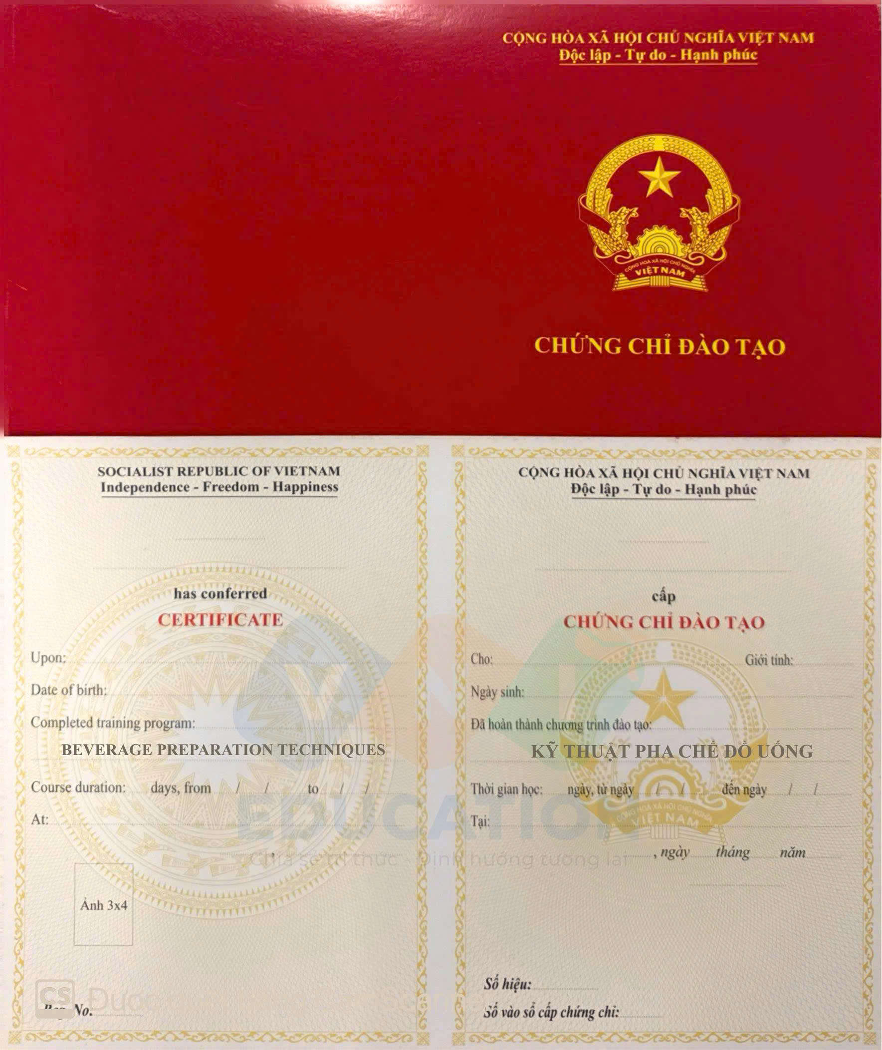 kỹ thuật pha chế đồ uống