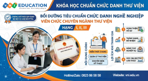 khóa học chuẩn chức danh thư viện