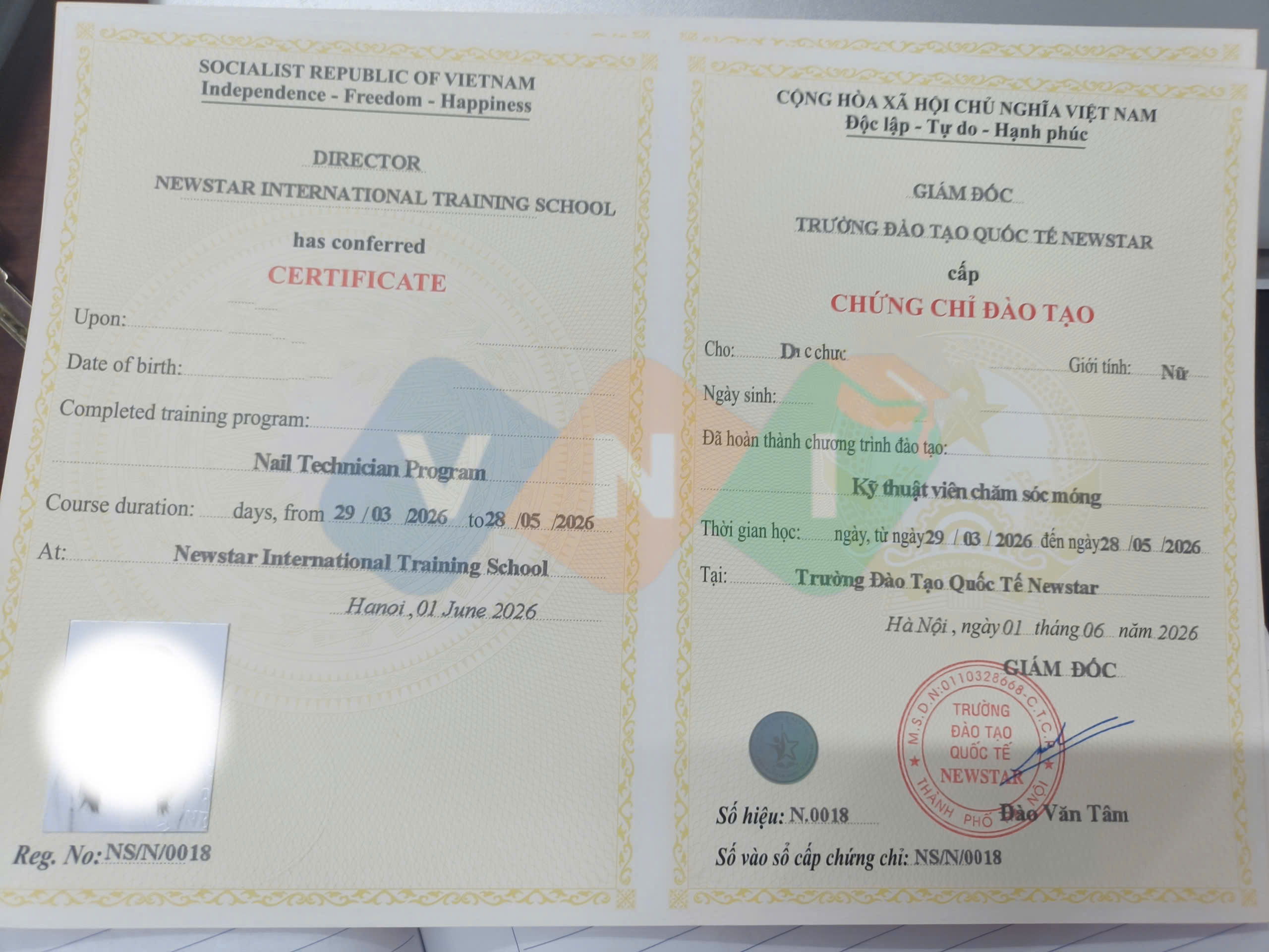 vẽ móng nghệ thuật