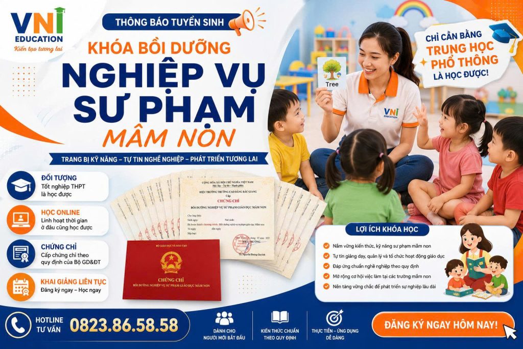 nghiệp vụ sư phạm mầm non