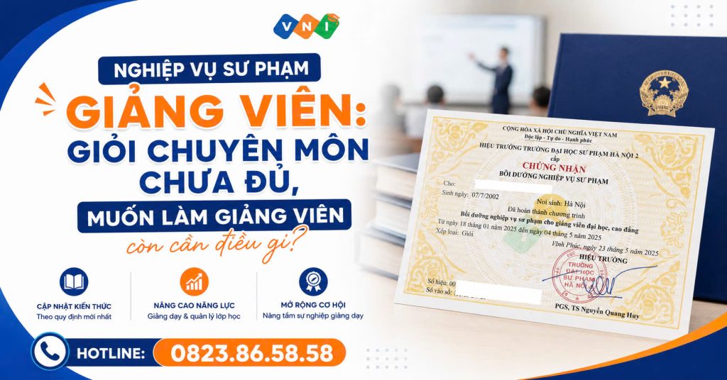 nghiệp vụ sư phạm giảng viên