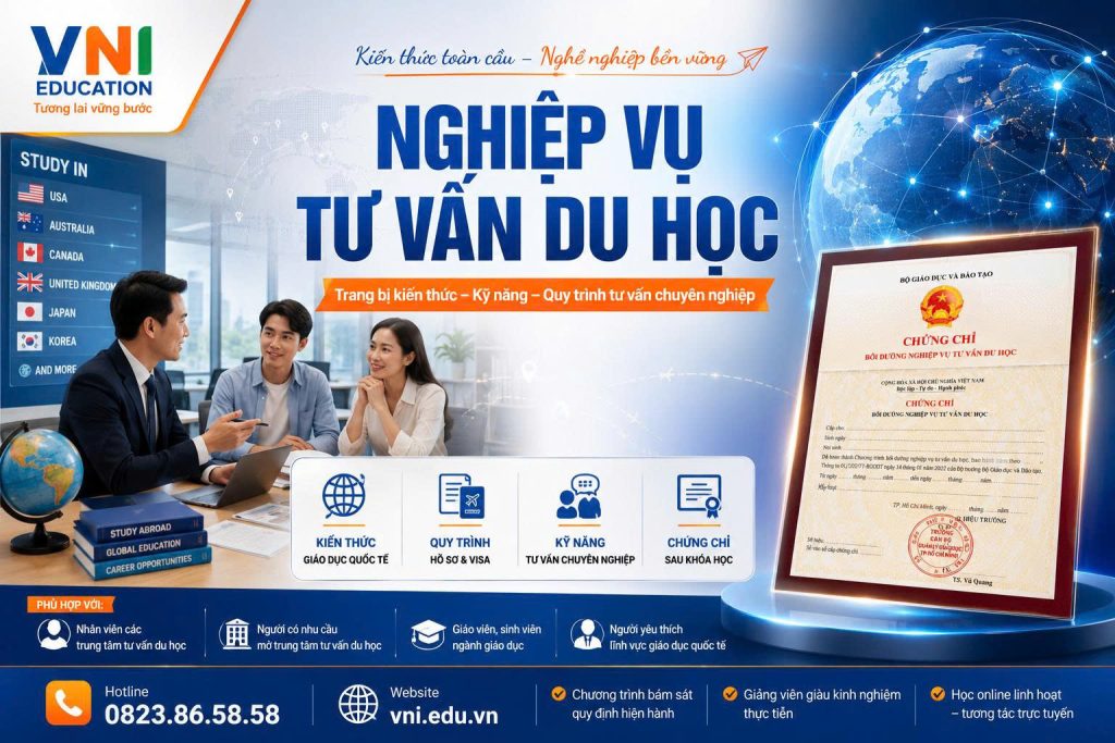 nghiệp vụ tư vấn du học