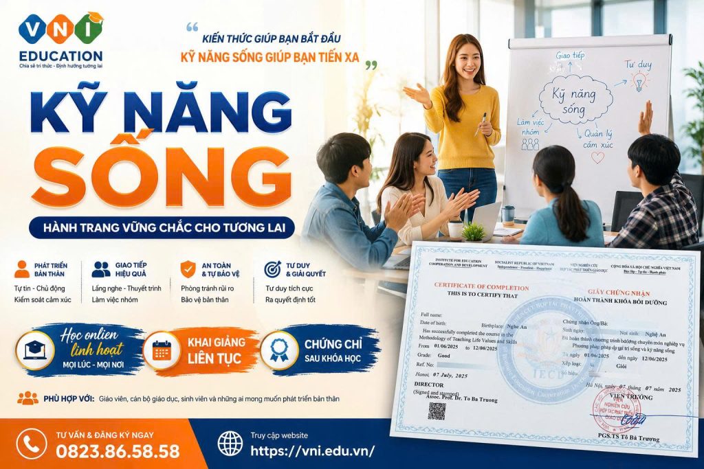 Bồi dưỡng phương pháp giảng dạy kỹ năng sống