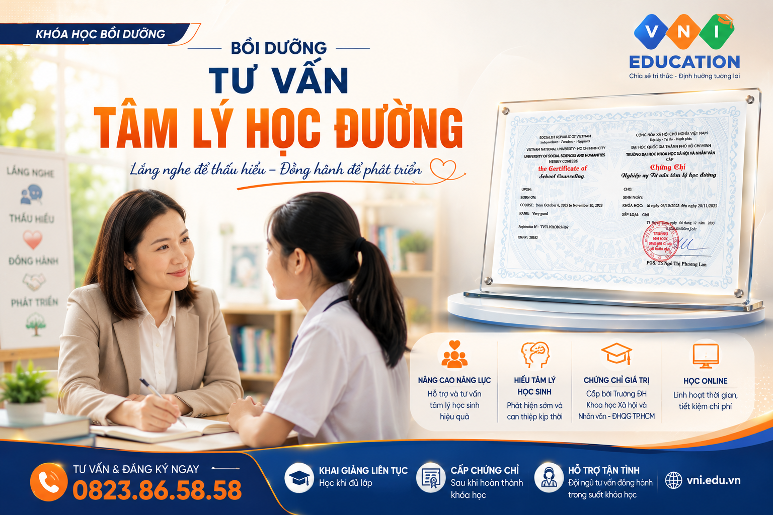Tư vấn tâm lý học đường