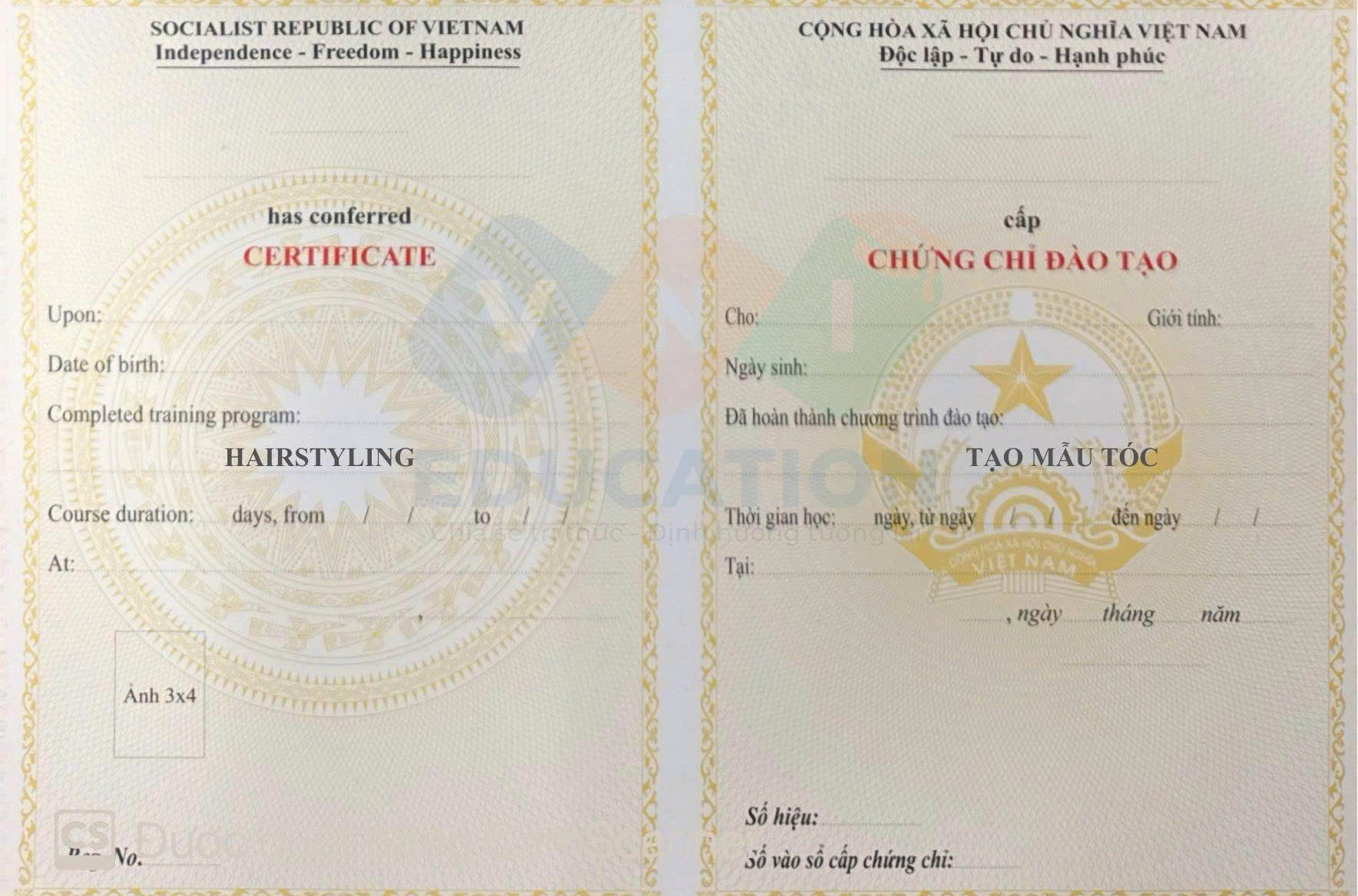 chứng chỉ