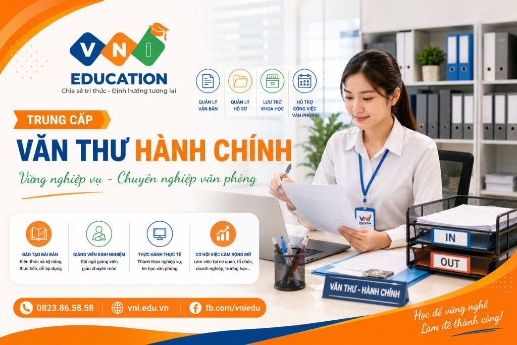 Trung cấp văn thư hành chính