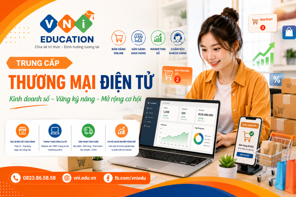 Trung cấp Thương mại điện tử