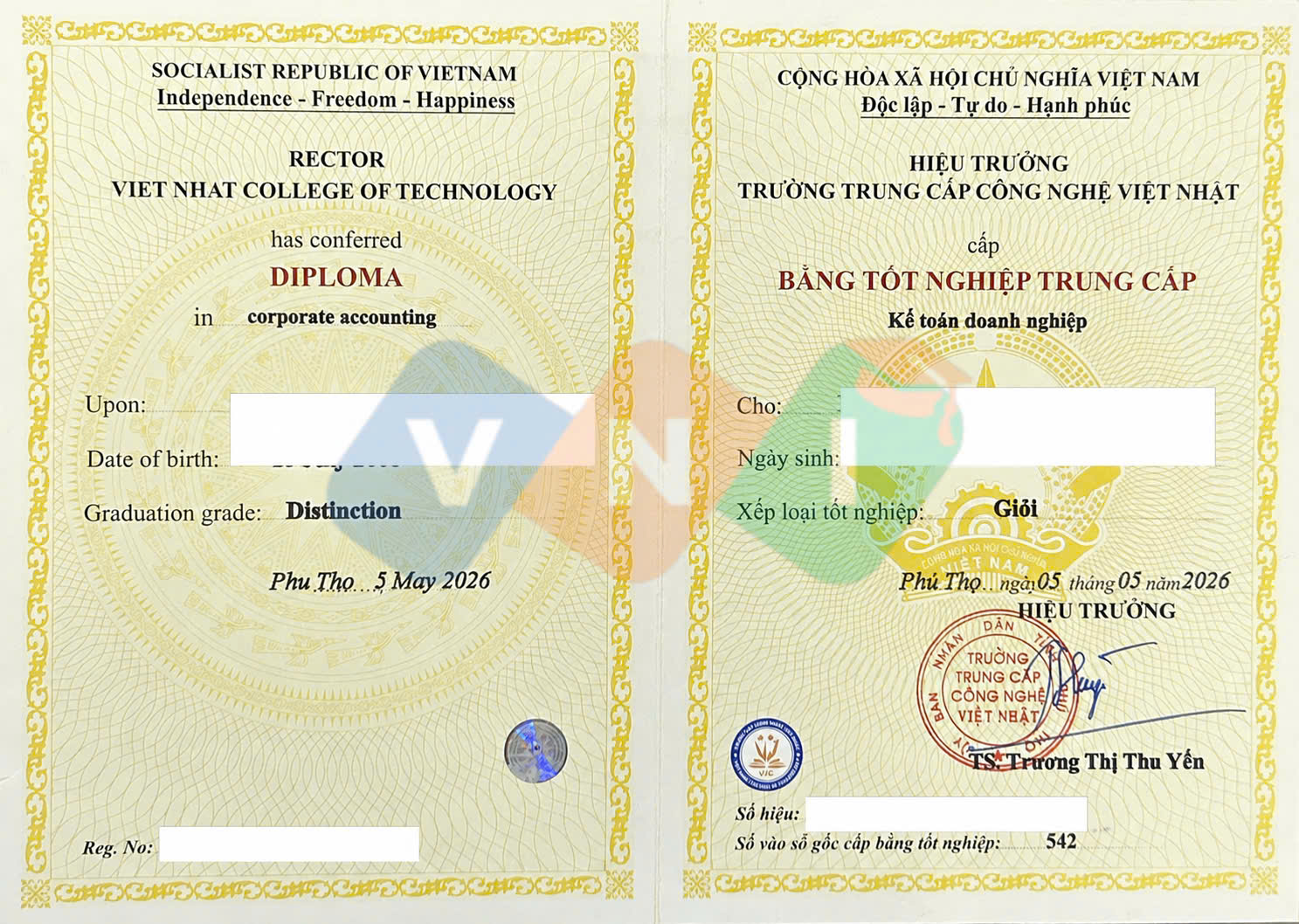 trung cấp kế toán doanh nghiệp