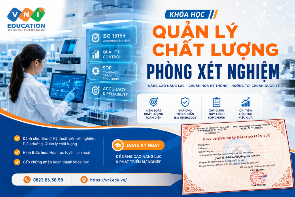 Quản lý chất lượng phòng xét nghiệm