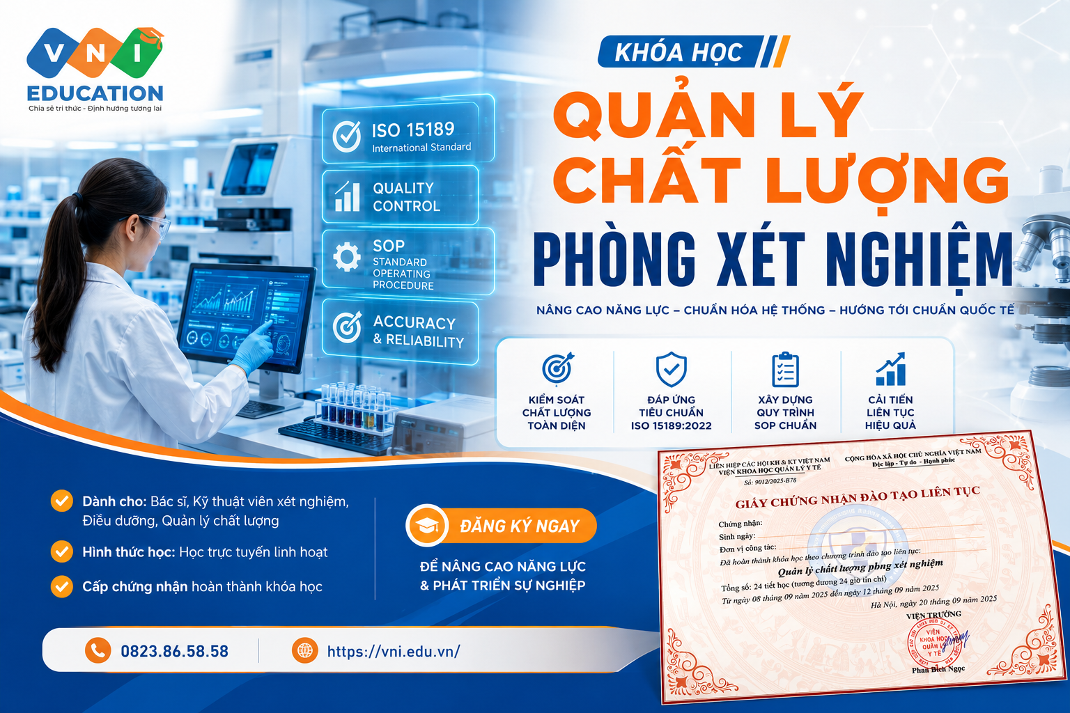 Quản lý chất lượng phòng xét nghiệm