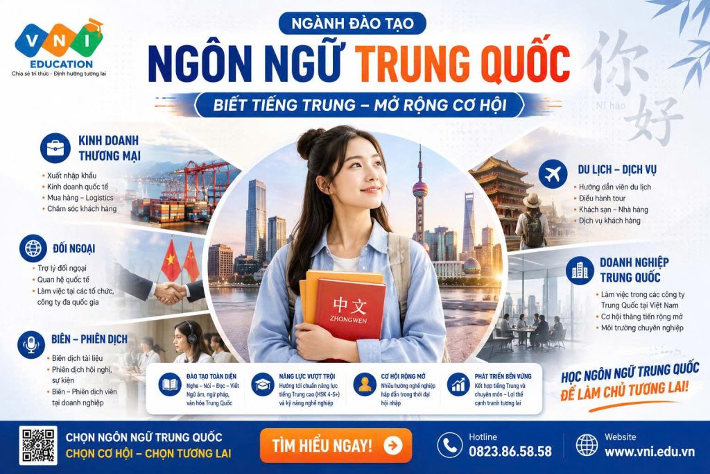 trung cấp ngôn ngữ trung