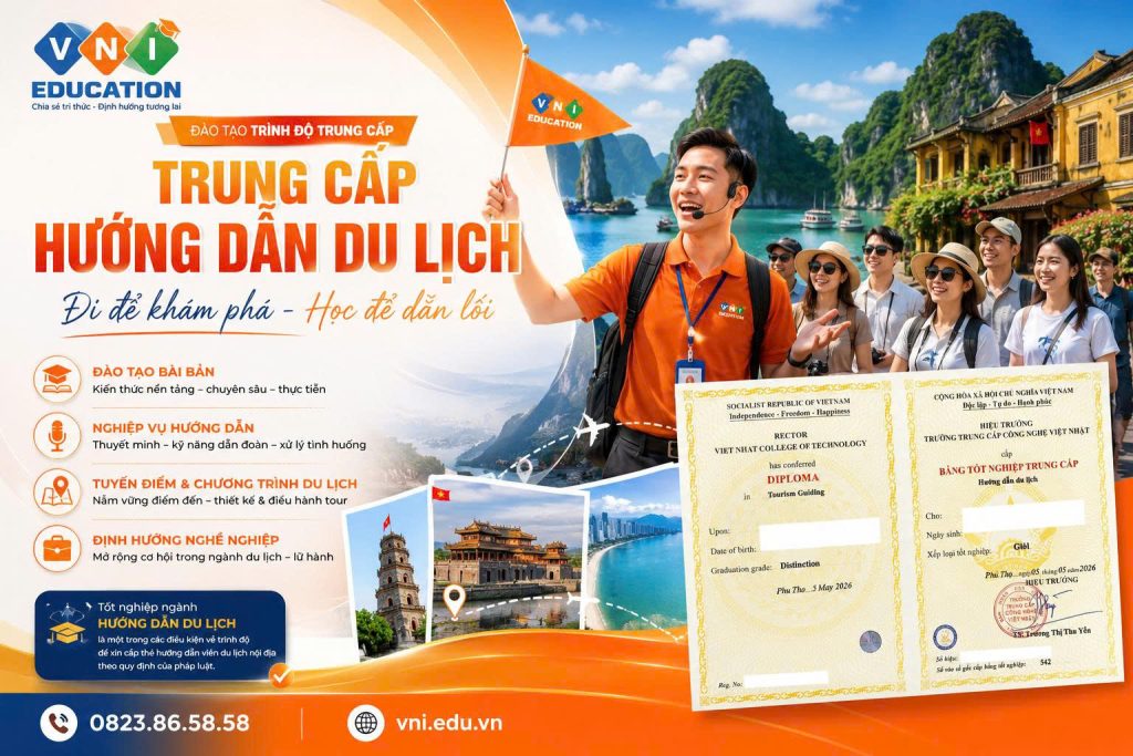 Trung cấp Hướng dẫn du lịch