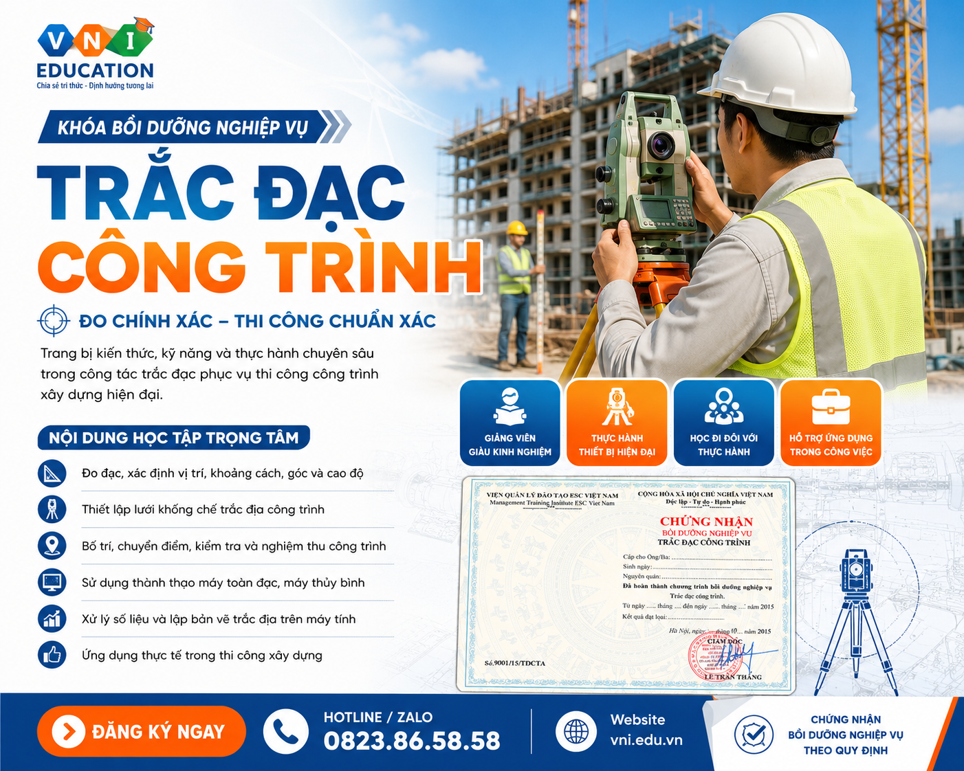 Trắc đạc công trình
