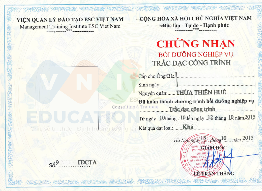trắc đạc công trình