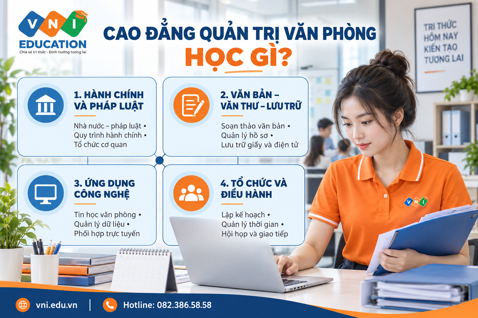 Cao đẳng Quản trị văn phòng