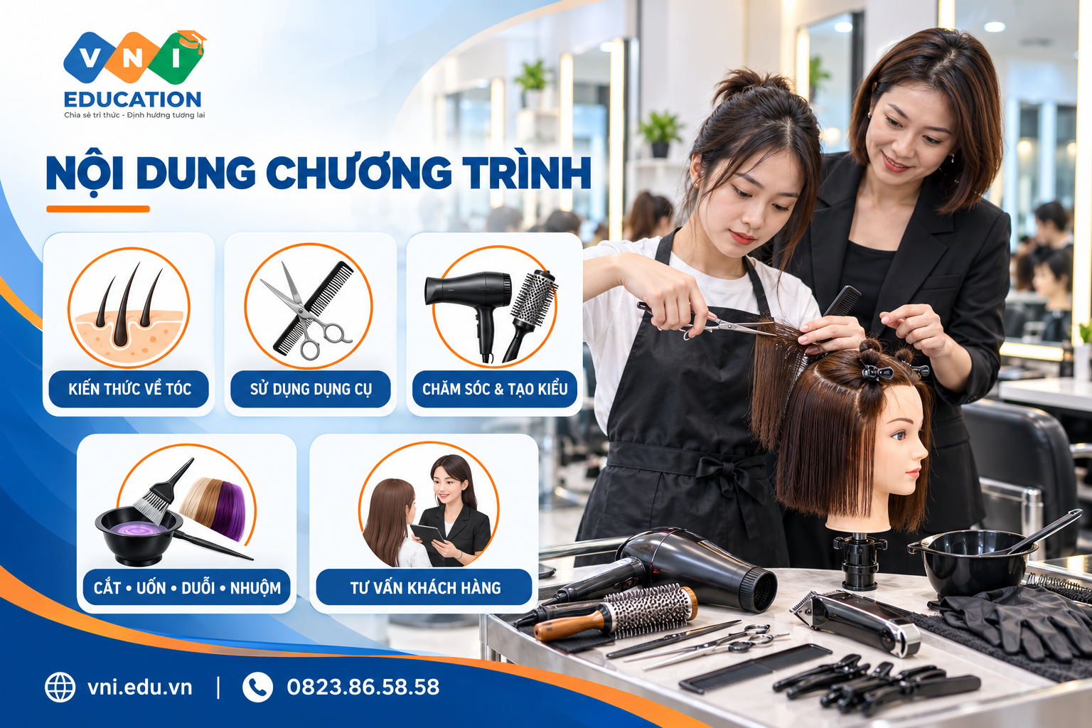 Chứng chỉ Thiết kế tạo mẫu tóc