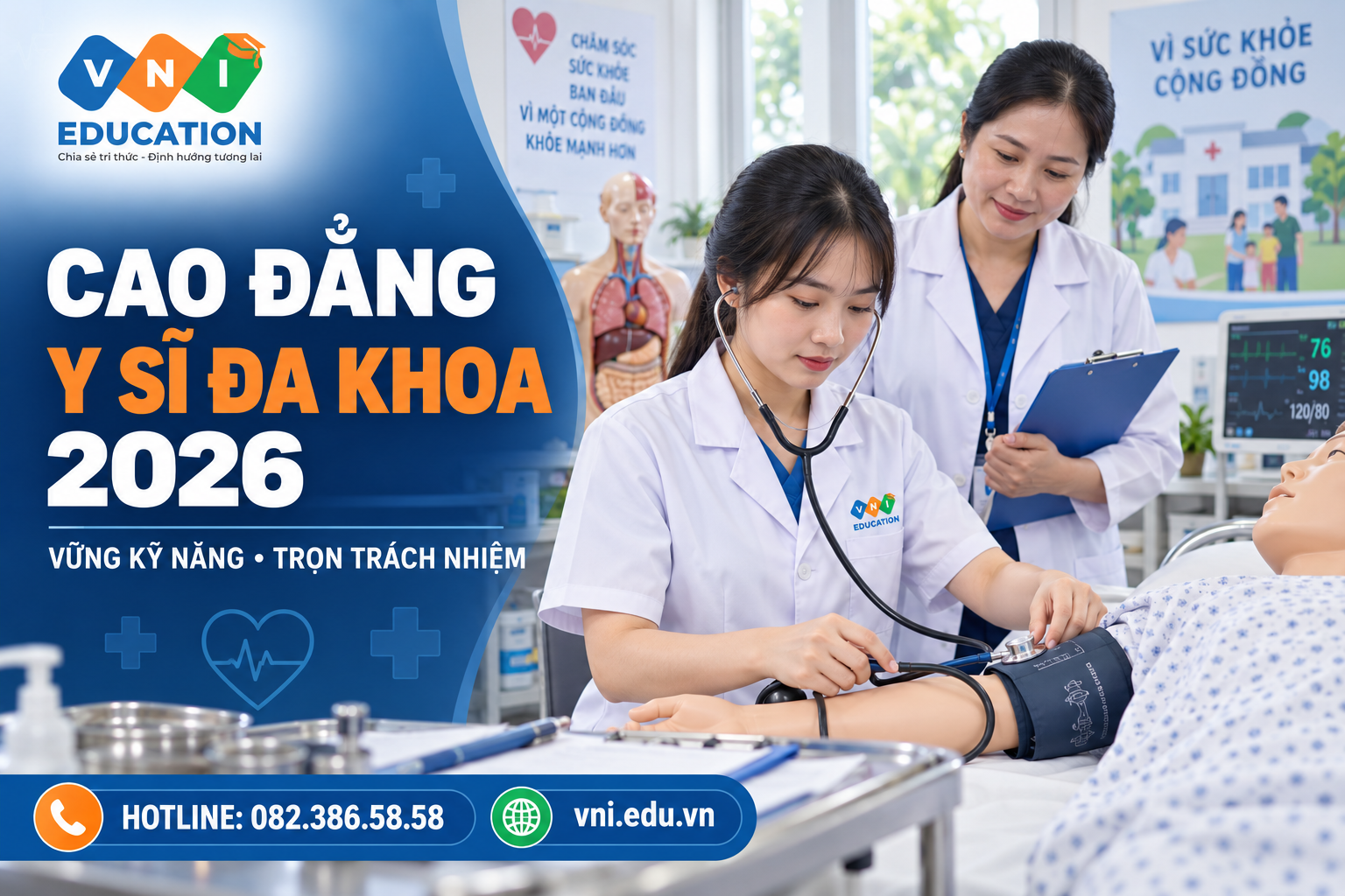 Cao đẳng Y sĩ đa khoa