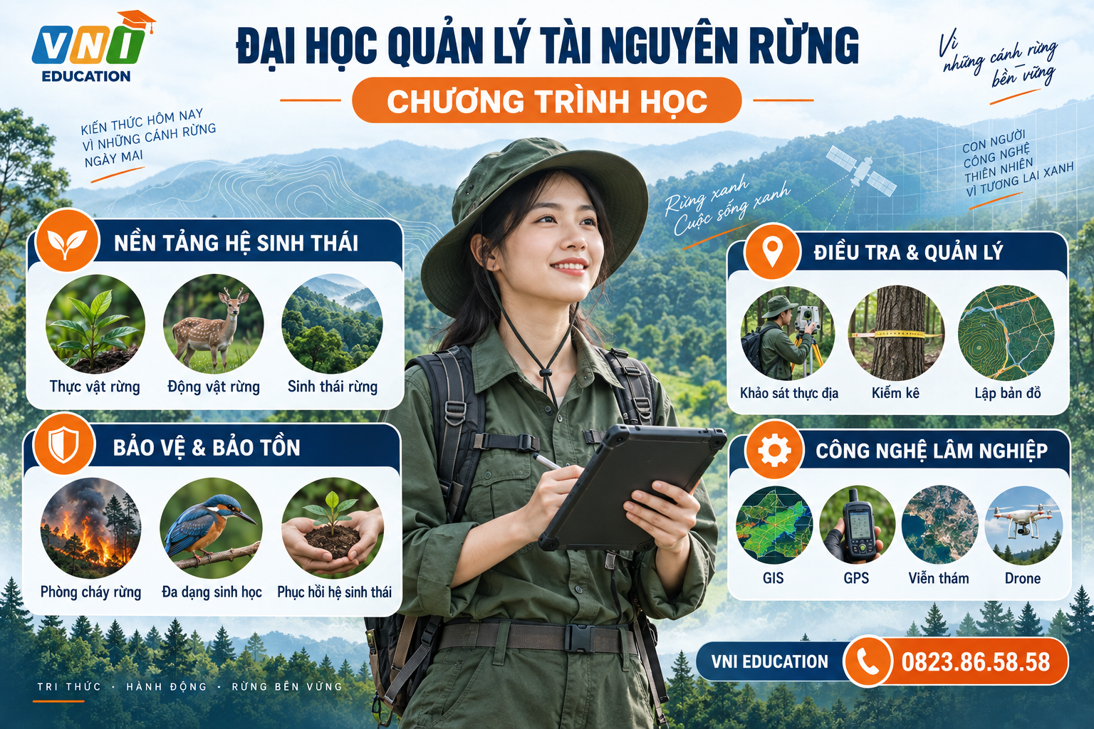 Đại học ngành Quản lý tài nguyên rừng