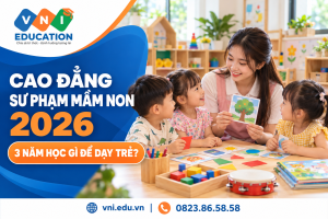 cao đẳng sư phạm mầm non